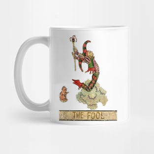 The Fool Tarot Card Front and back design Mug